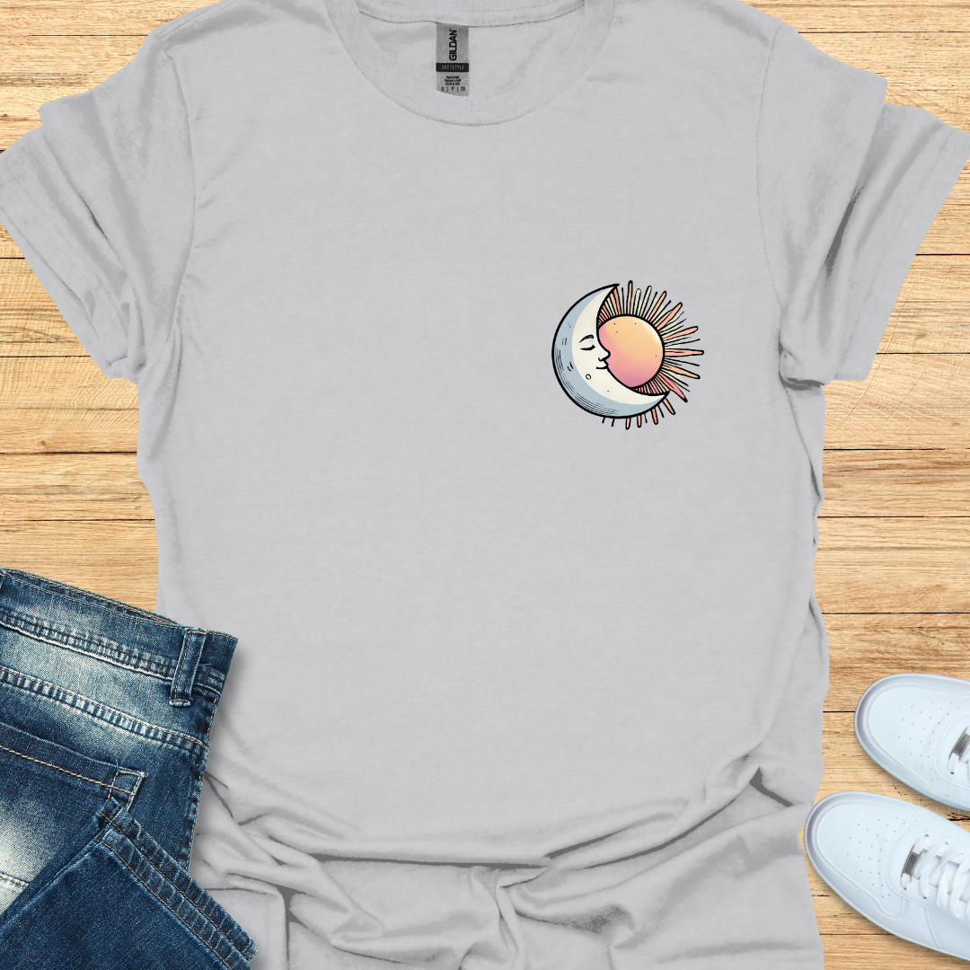 Pastel Sun and Moon T-Shirt