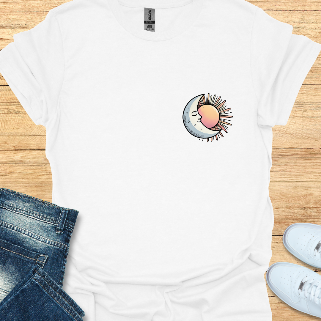 Pastel Sun and Moon T-Shirt