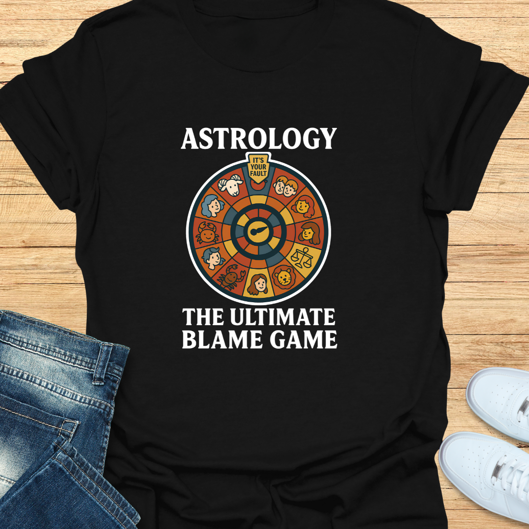Astrology The Ultimate Blame Game T-Shirt