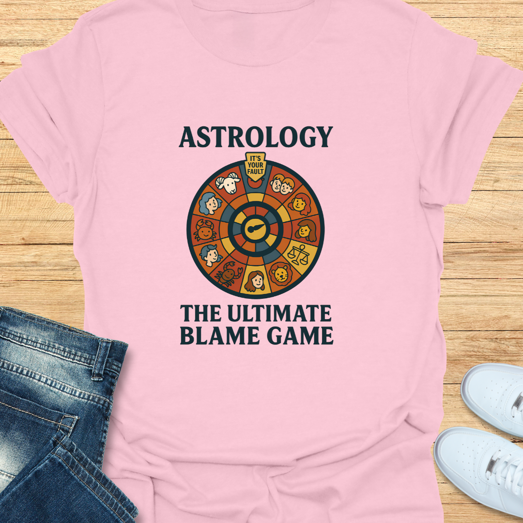Astrology The Ultimate Blame Game T-Shirt