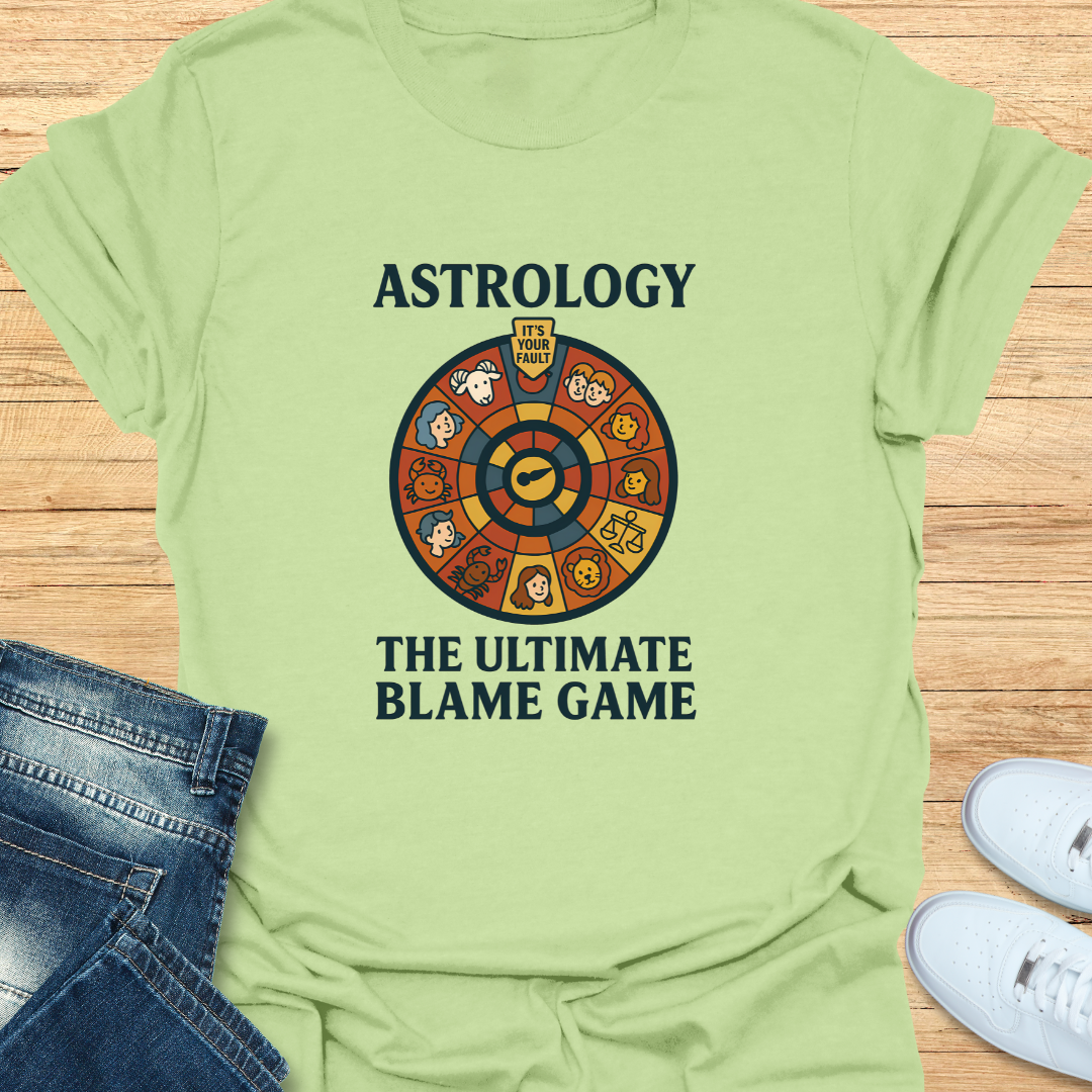 Astrology The Ultimate Blame Game T-Shirt