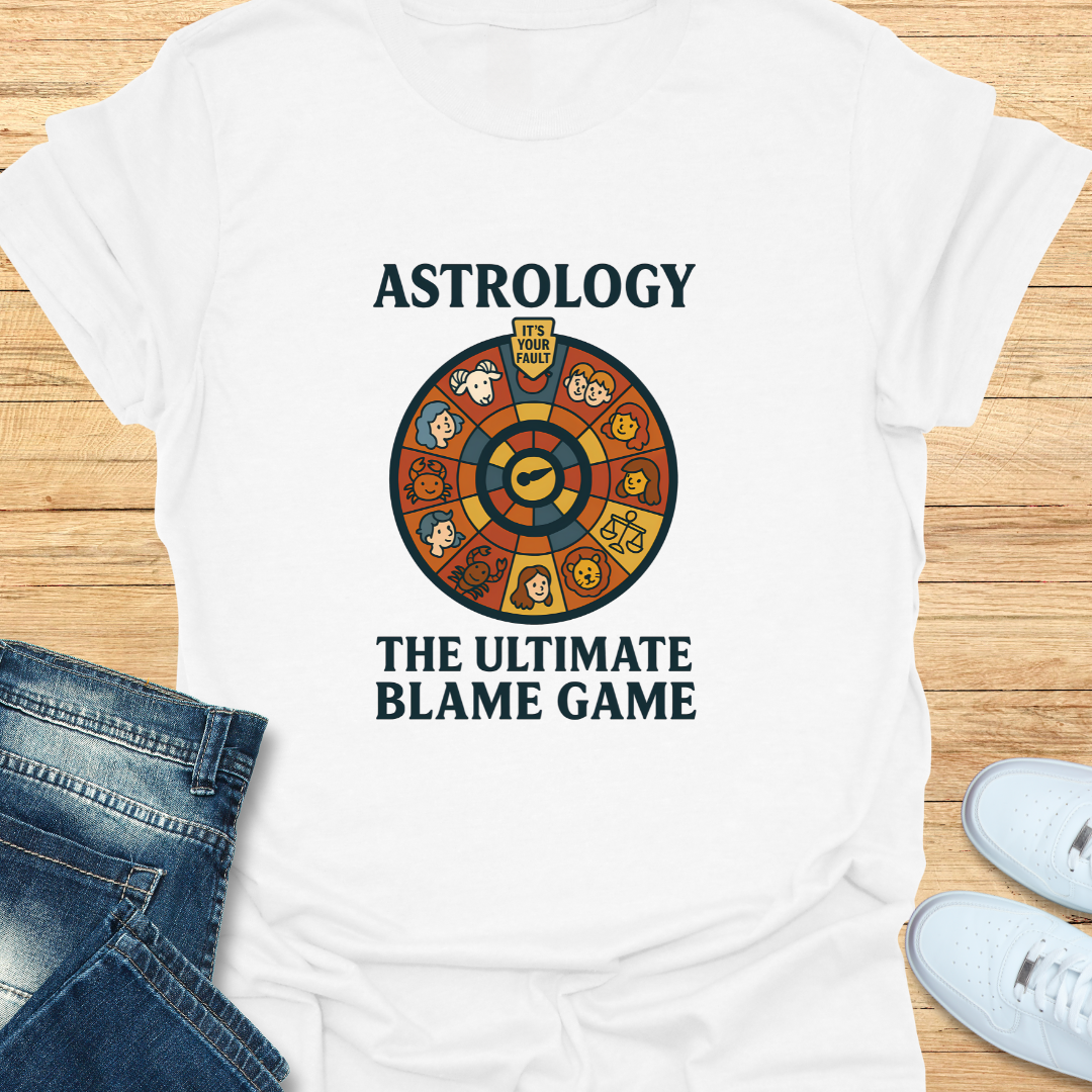 Astrology The Ultimate Blame Game T-Shirt