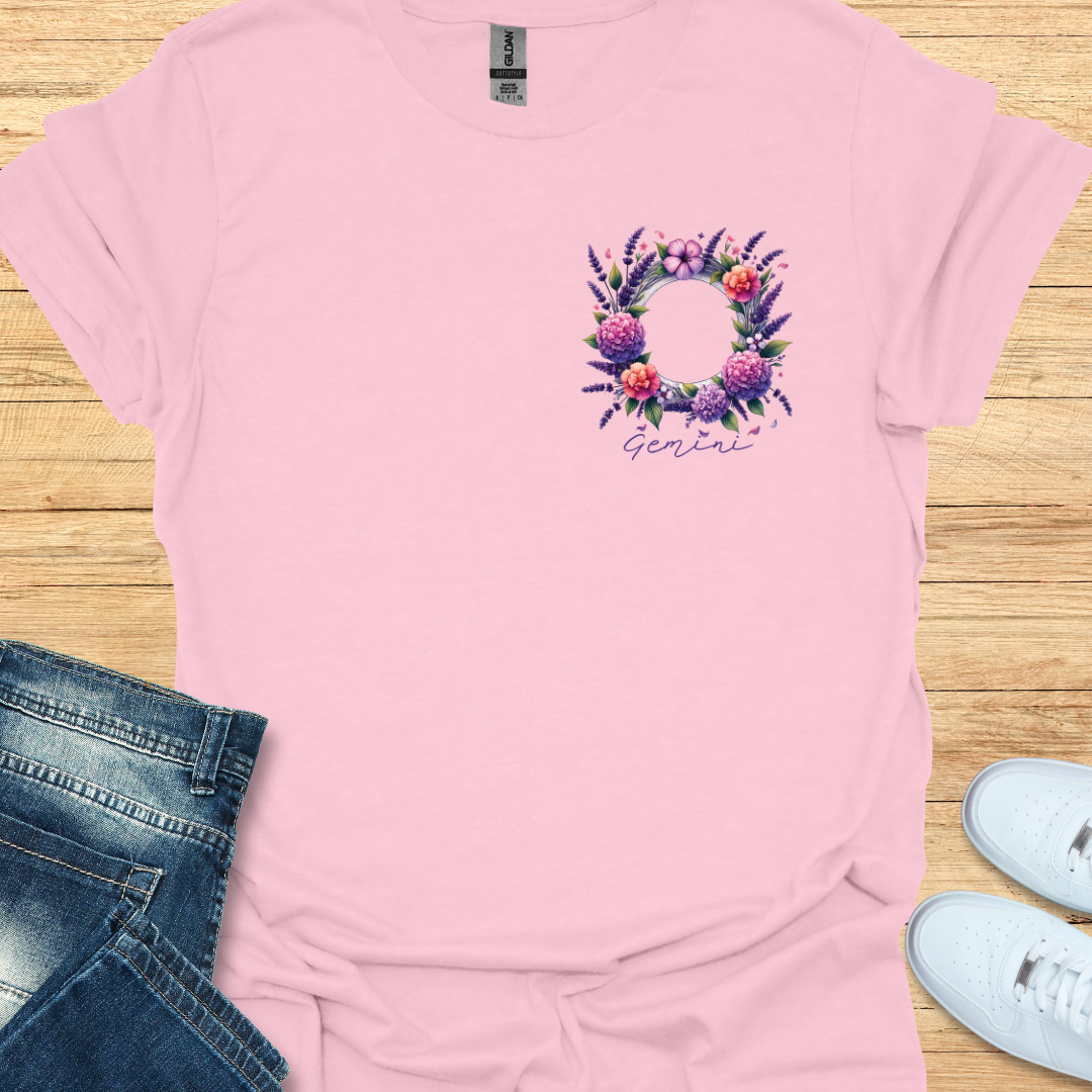 Gemini Lavender Art T-Shirt
