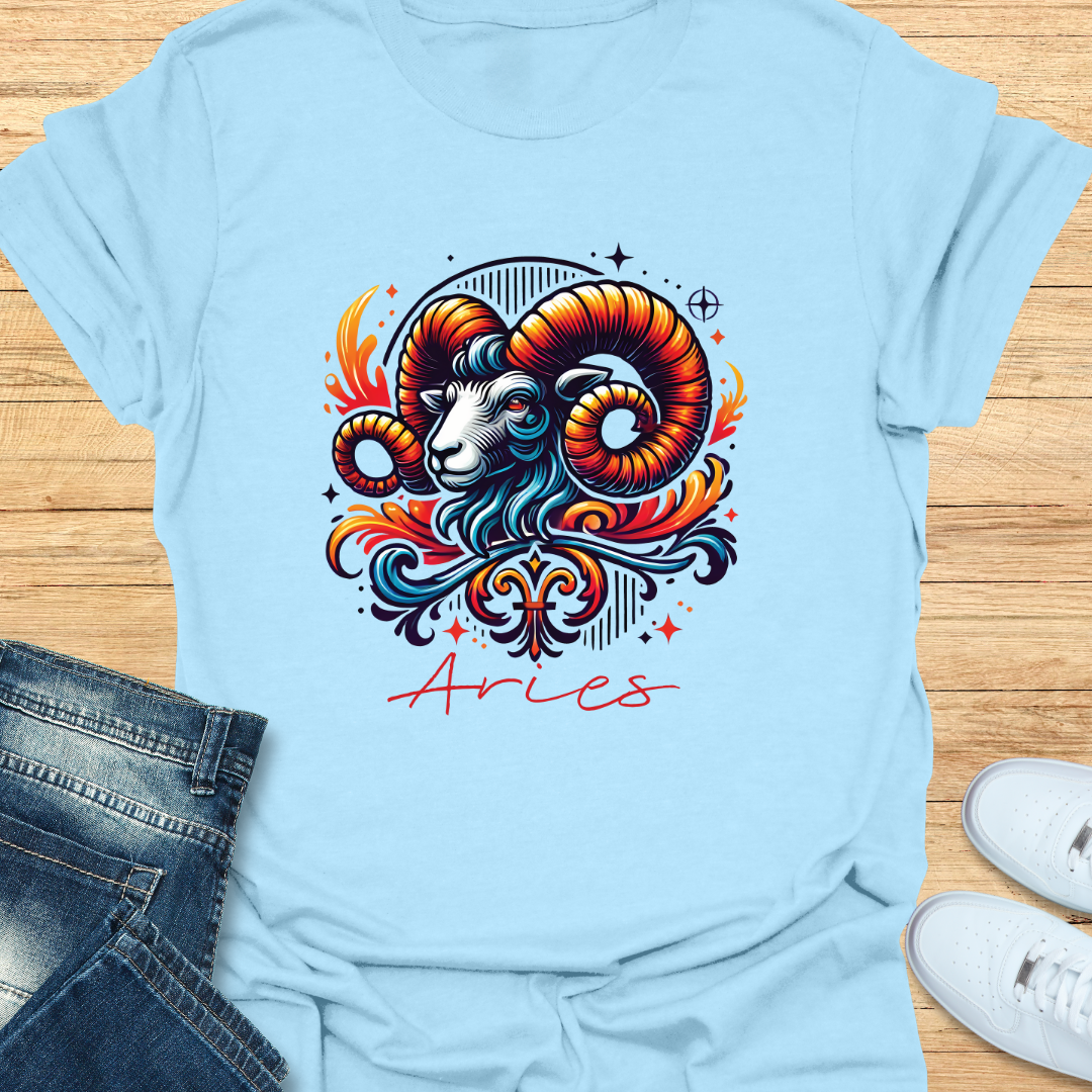 Aries Intricate Graphic T-Shirt