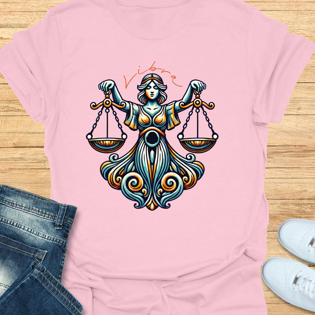 Libra Intricate Graphic T-Shirt