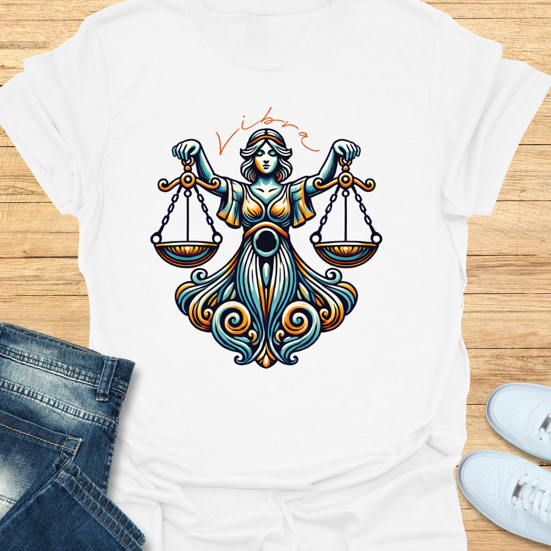 Libra Intricate Graphic T-Shirt