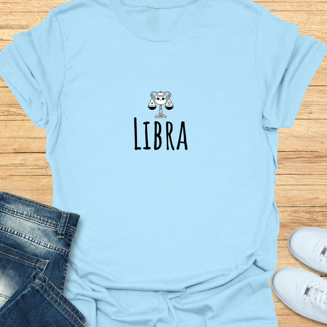Libra Cute Logo T-Shirt