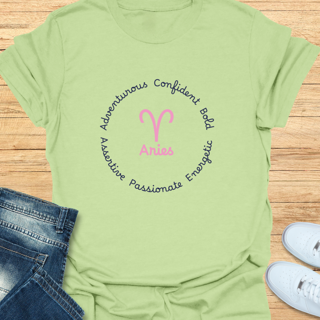 Aries Trait Wheel T-Shirt