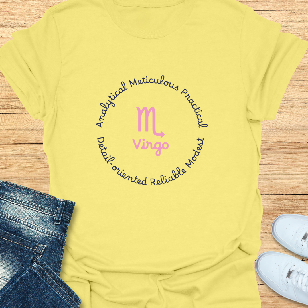 Virgo Trait Wheel T-Shirt