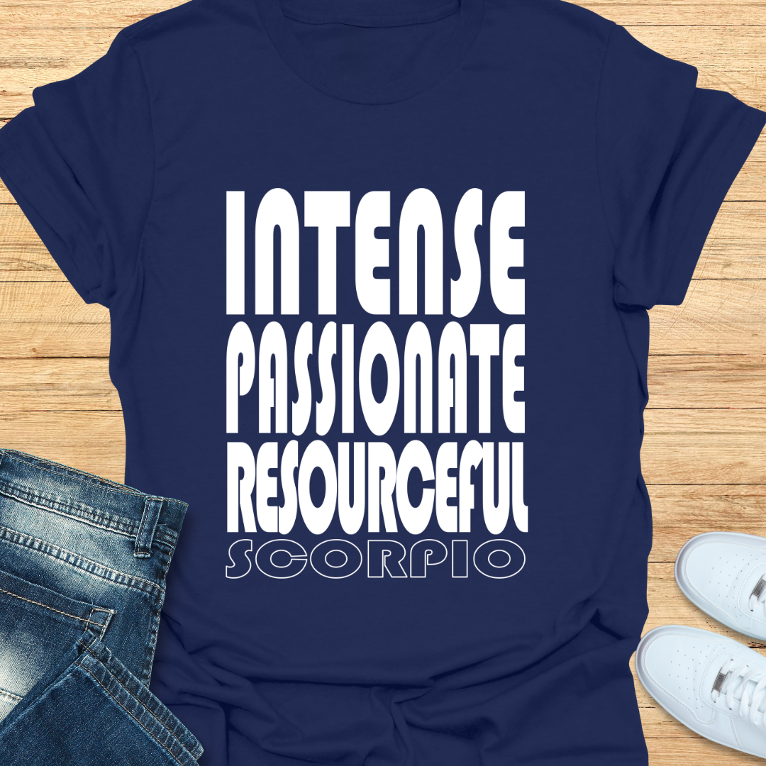 Scorpio Triple Trait T-Shirt