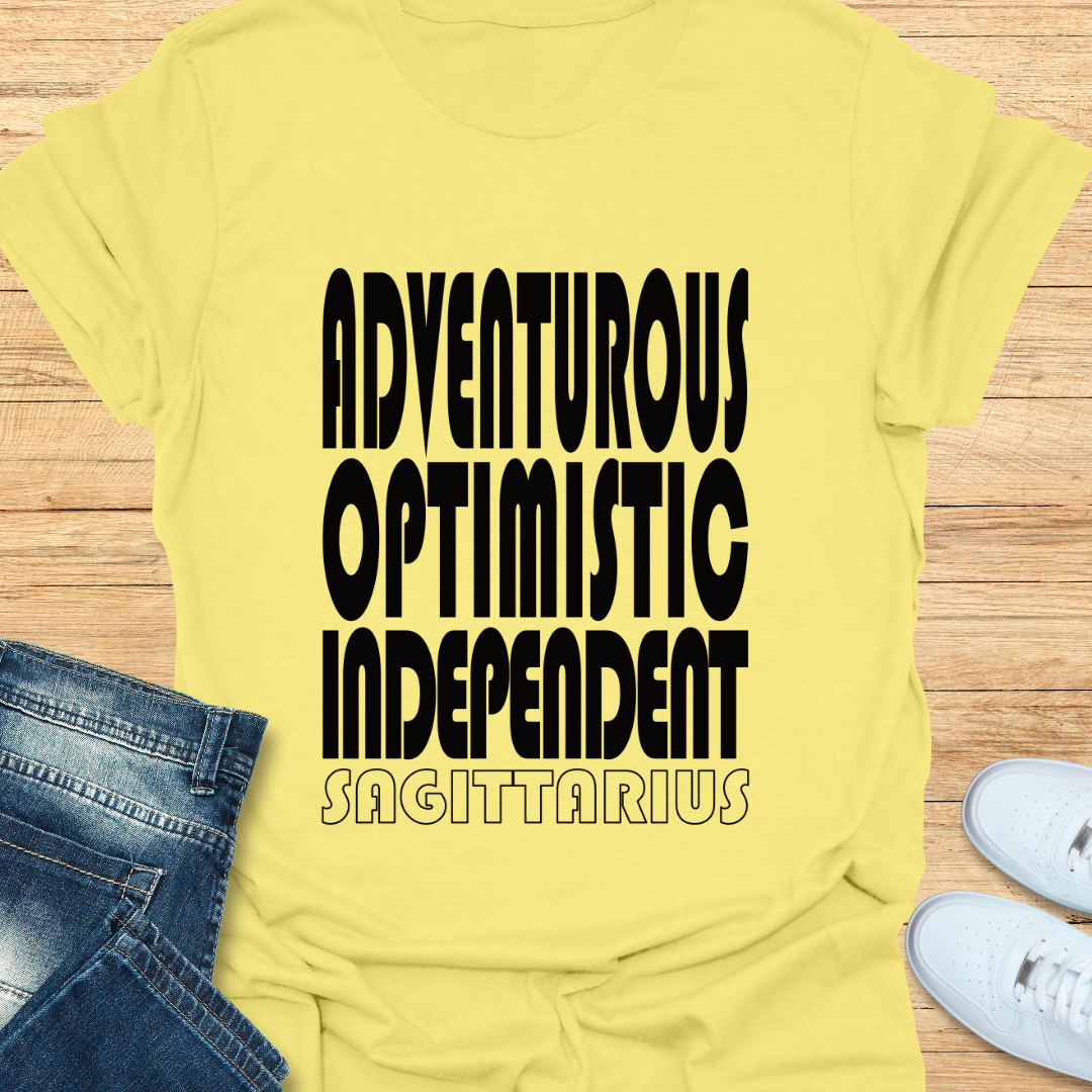 Sagittarius Triple Trait T-Shirt