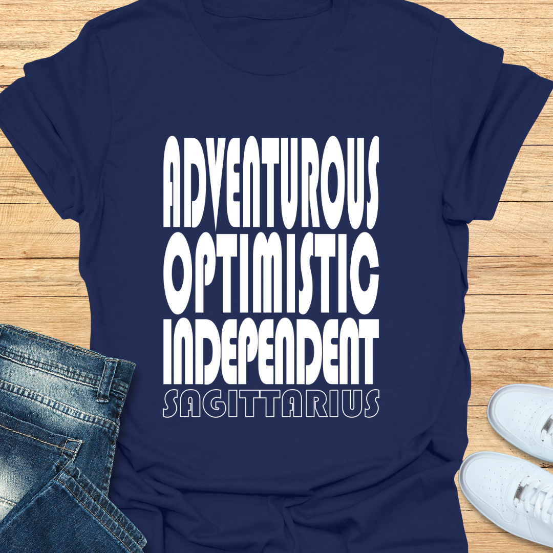 Sagittarius Triple Trait T-Shirt