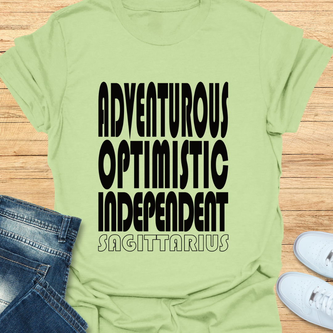 Sagittarius Triple Trait T-Shirt