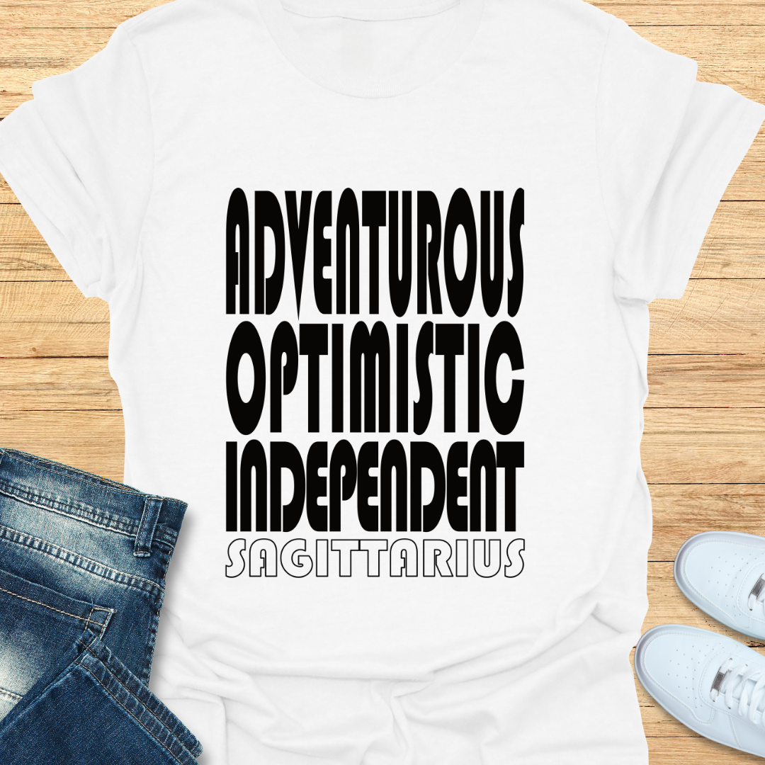 Sagittarius Triple Trait T-Shirt