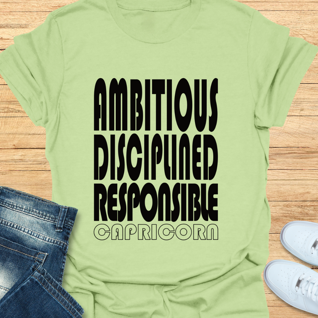 Capricorn Triple Trait T-Shirt