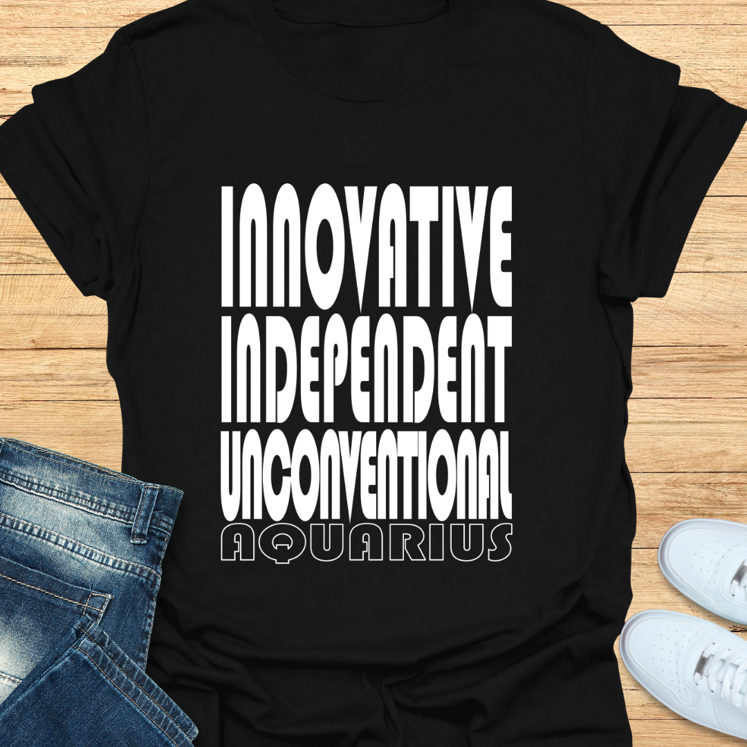Aquarius Triple Trait T-Shirt