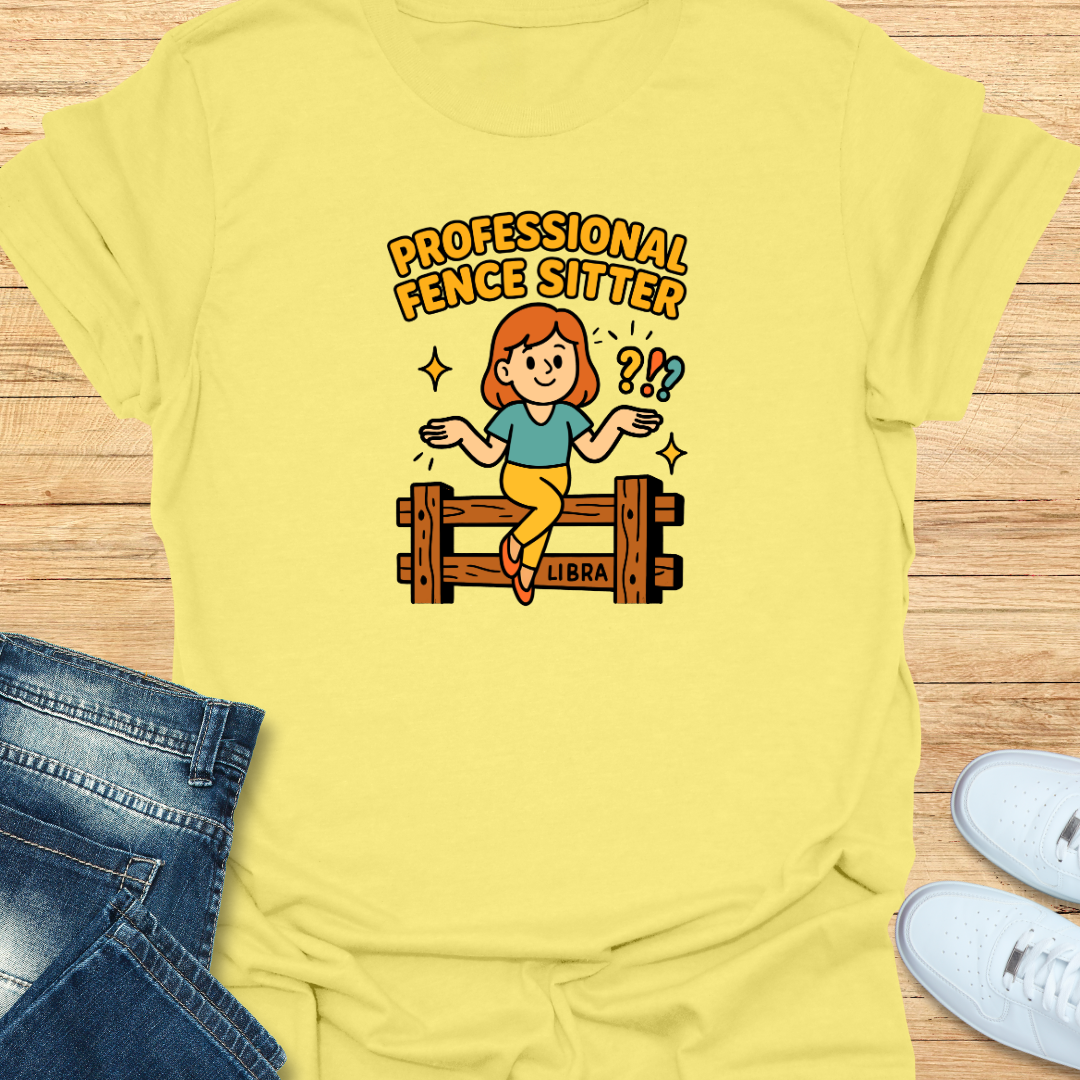 Professional Fence Sitter T-Shirt