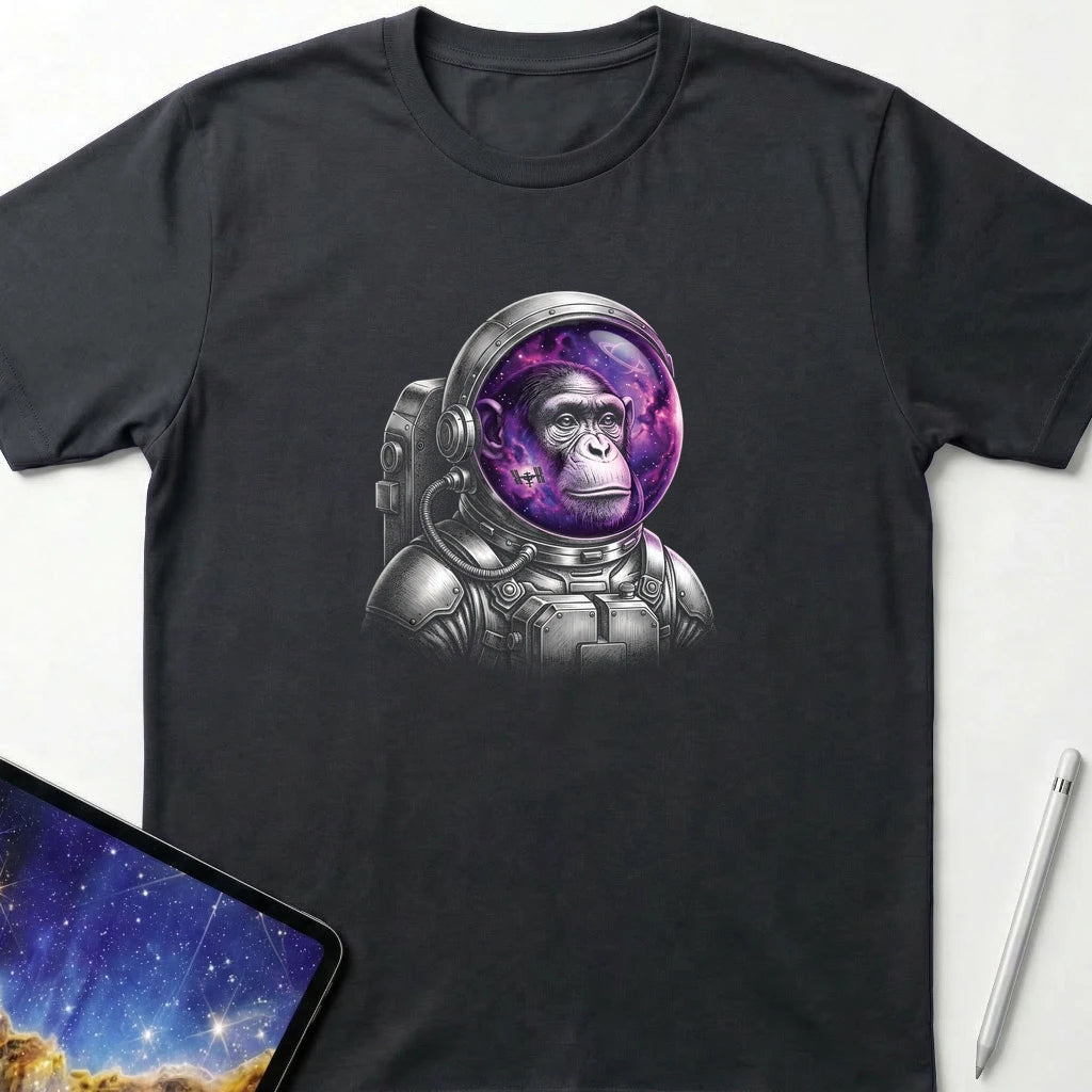 Nebula Gaze T-Shirt Black