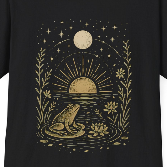 Celestial Pond Frog T-Shirt