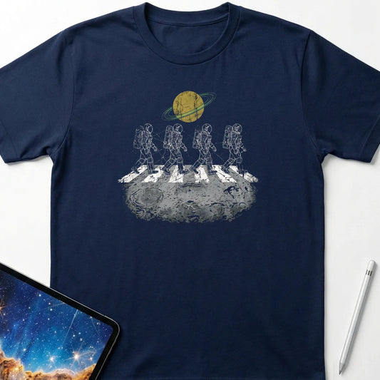 Orbital Crossing T-Shirt Navy