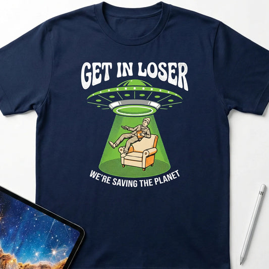 Get in Loser Human T-Shirt Navy