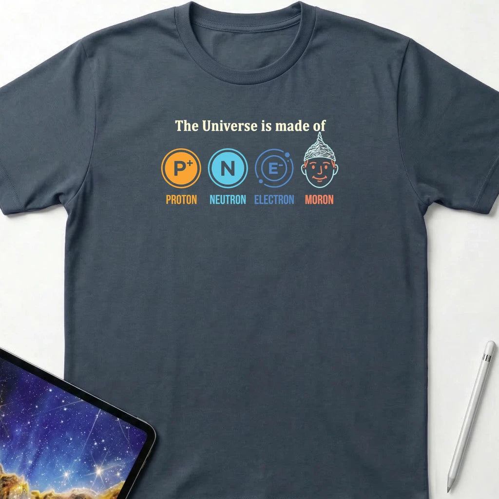 The Universe is Made of T-Shirt Dark Heather