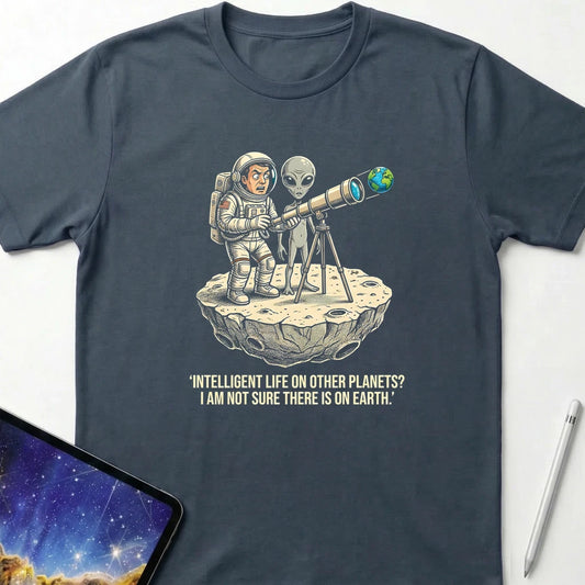 Intelligent Life T-Shirt Dark Heather