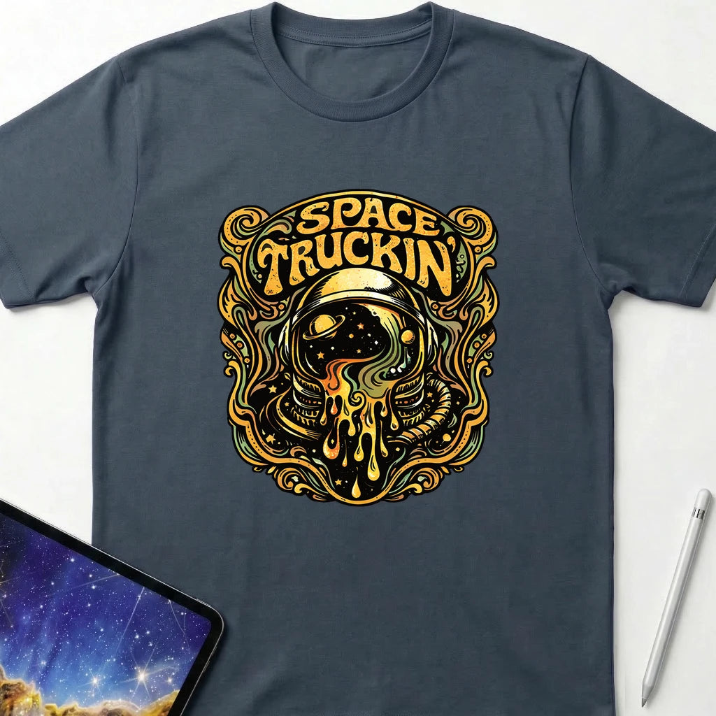 Space Truckin T-Shirt Dark Heather