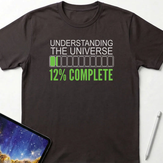 Understanding the Universe T-Shirt Dark Chocolate
