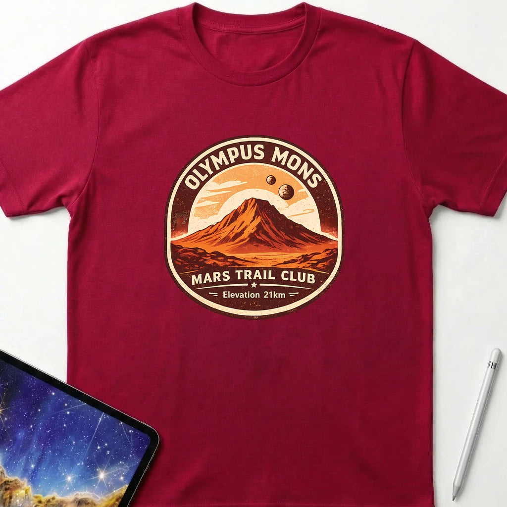 Mars Trail Club T-Shirt Red