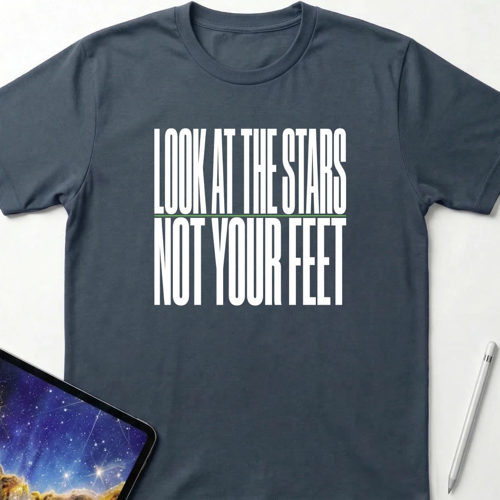 Look at The Stars T-Shirt Dark Heather