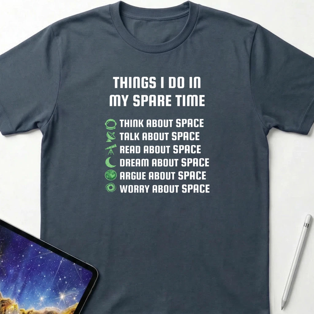 Things I Do T-Shirt Dark Heather