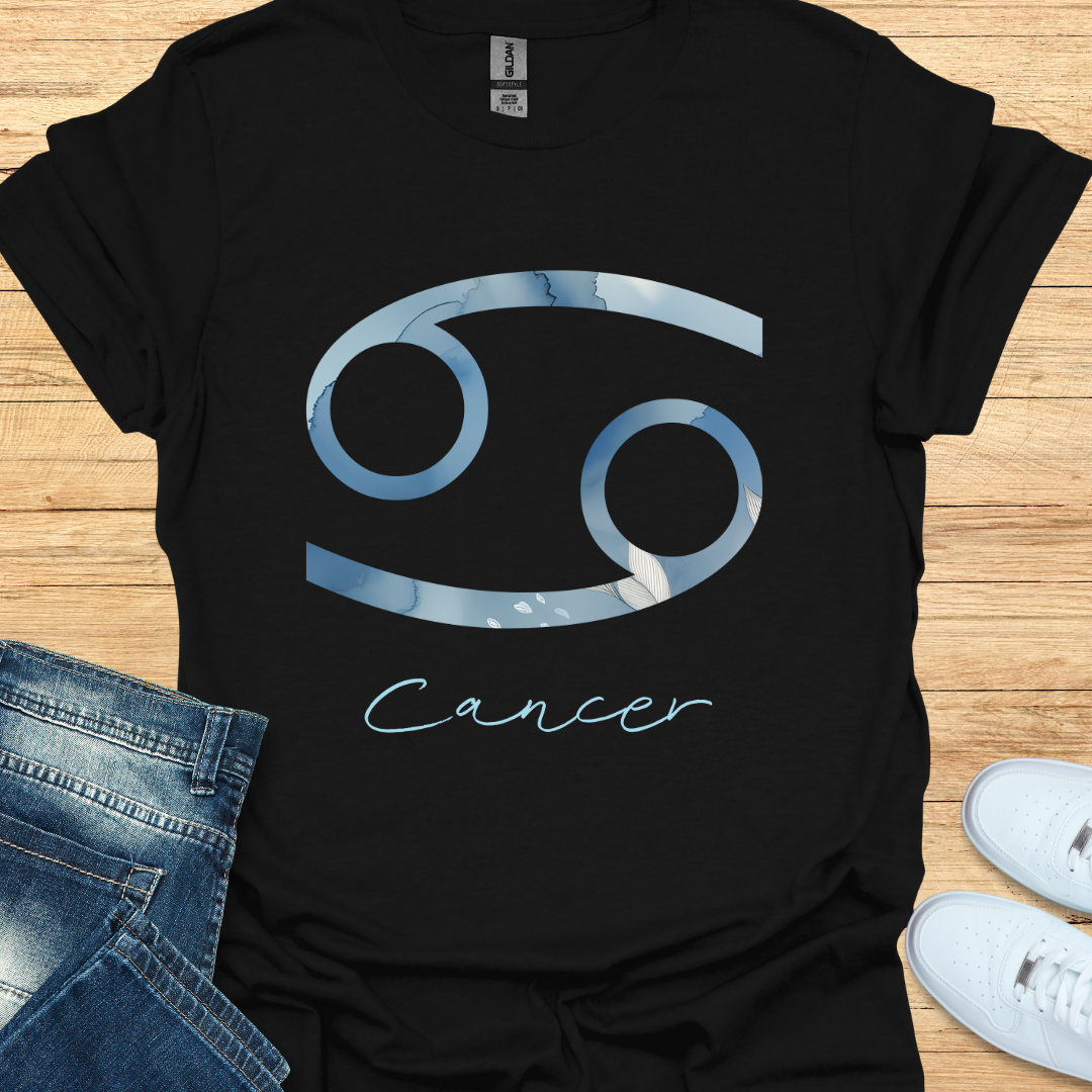 Cancer Bold Watercolor Sign T-Shirt