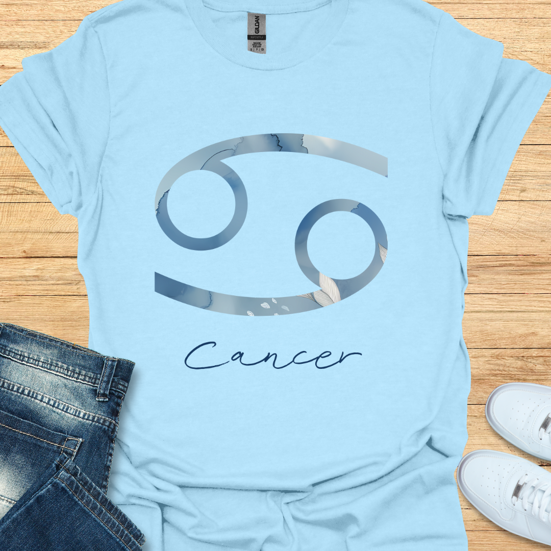 Cancer Bold Watercolor Sign T-Shirt