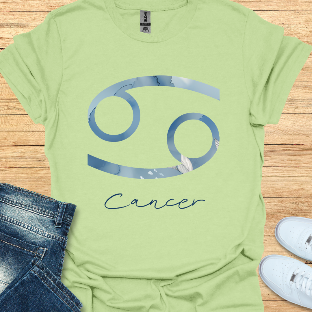 Cancer Bold Watercolor Sign T-Shirt