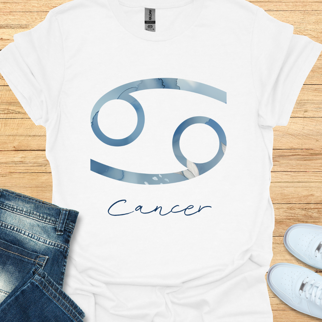 Cancer Bold Watercolor Sign T-Shirt