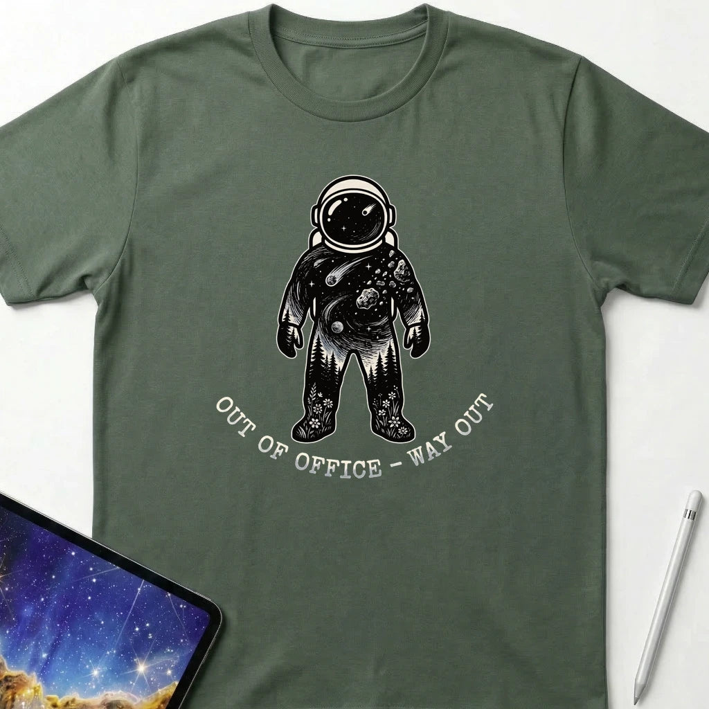 Out of Office T-Shirt Green
