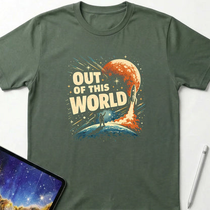 Out of this World T-Shirt Military Green