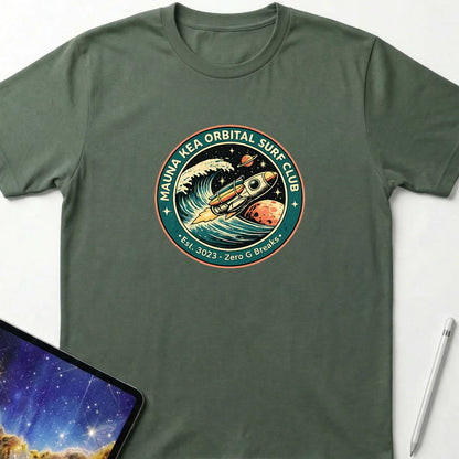 Surf Club T-Shirt Military Green
