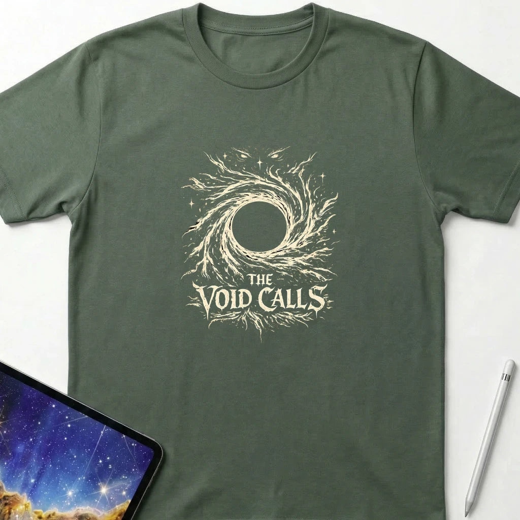 The Void Calls T-Shirt Military Green