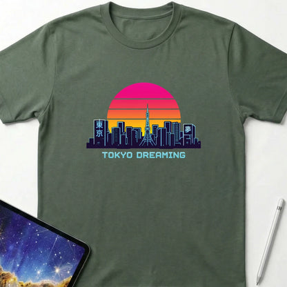 Tokyo Dream T-Shirt Military Green