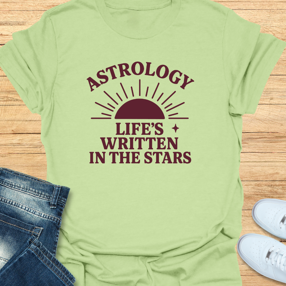 Astrology Life's Written in the Stars T-Shirt
