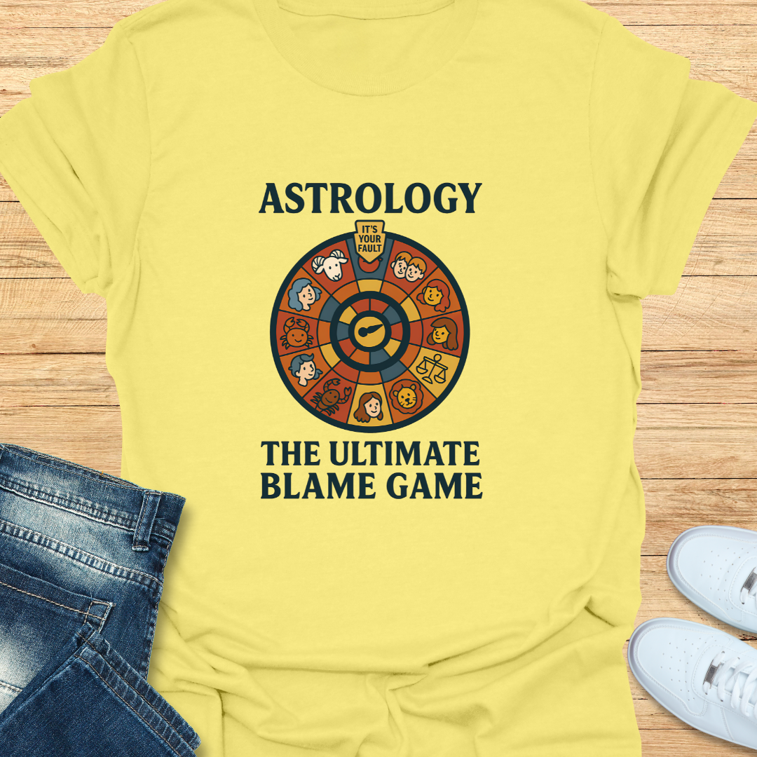 Astrology The Ultimate Blame Game T-Shirt