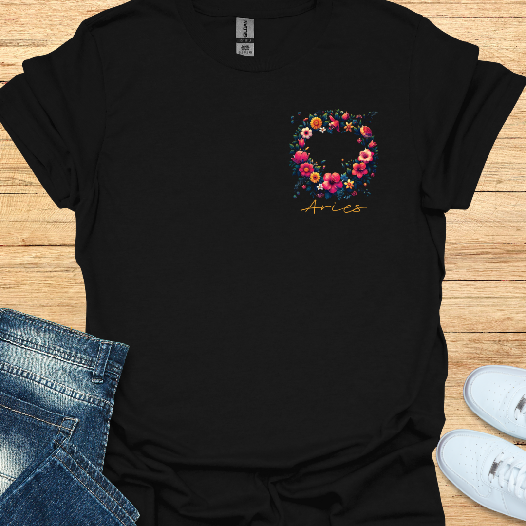 Aries Honeysuckle Art T-Shirt