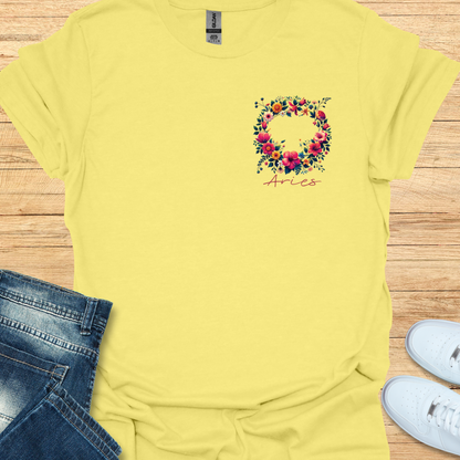 Aries Honeysuckle Art T-Shirt