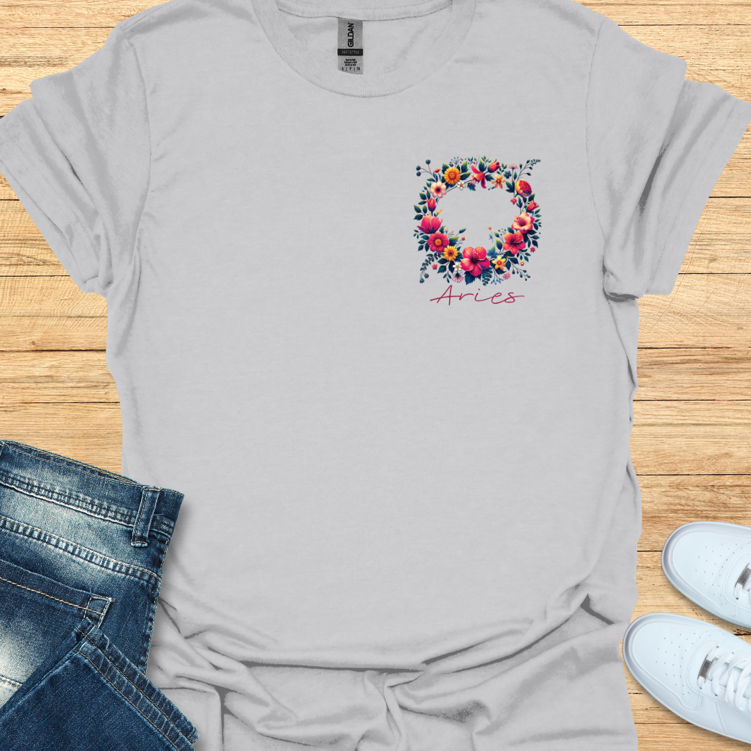 Aries Honeysuckle Art T-Shirt
