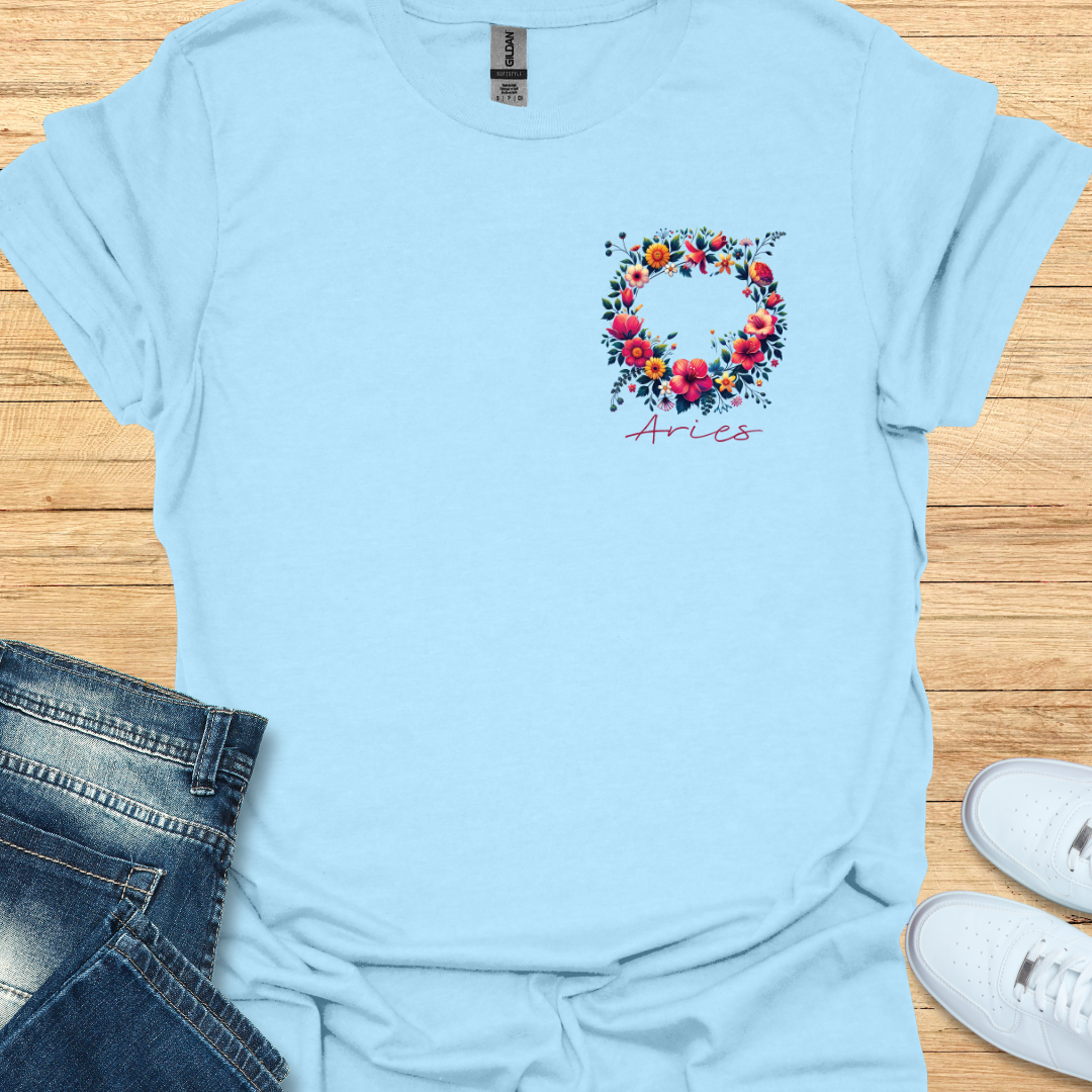 Aries Honeysuckle Art T-Shirt