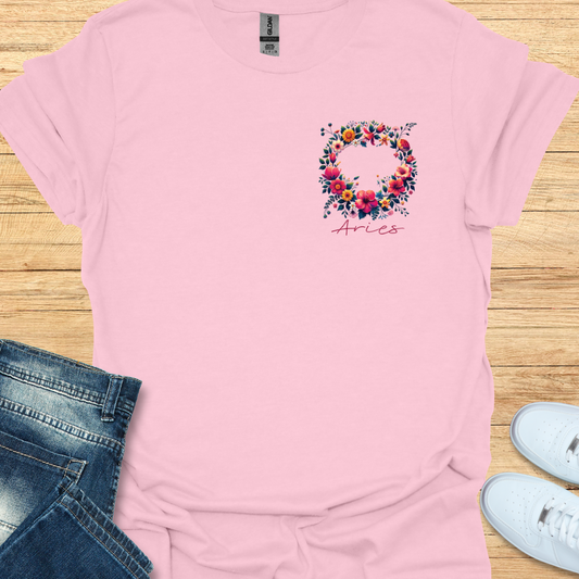 Aries Honeysuckle Art T-Shirt