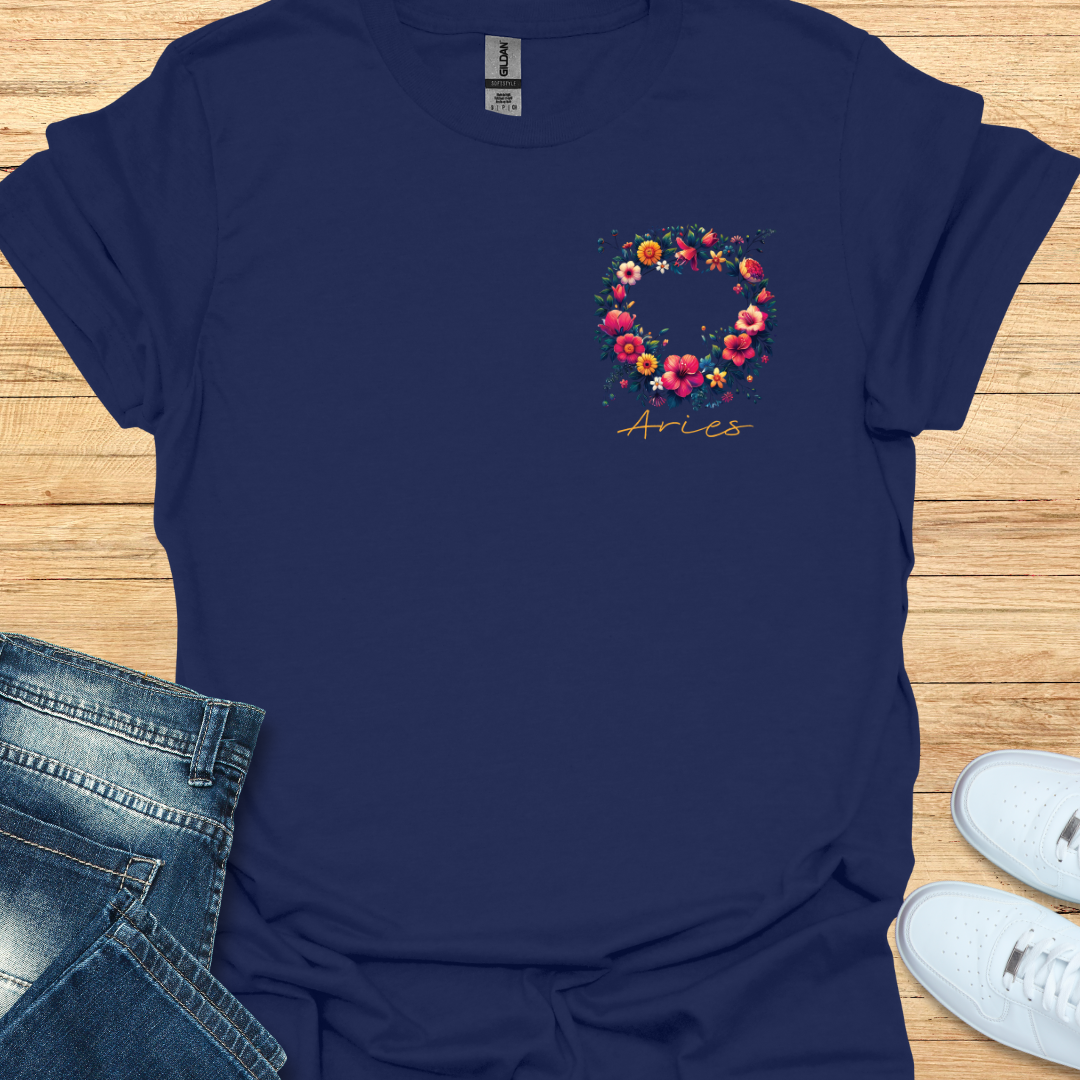 Aries Honeysuckle Art T-Shirt