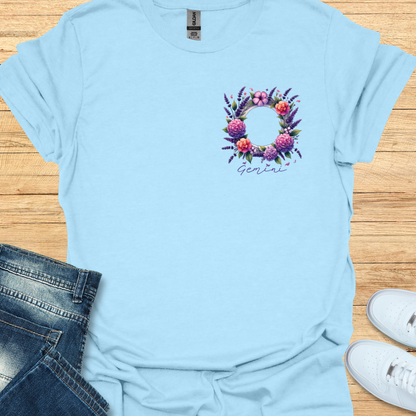 Gemini Lavender Art T-Shirt